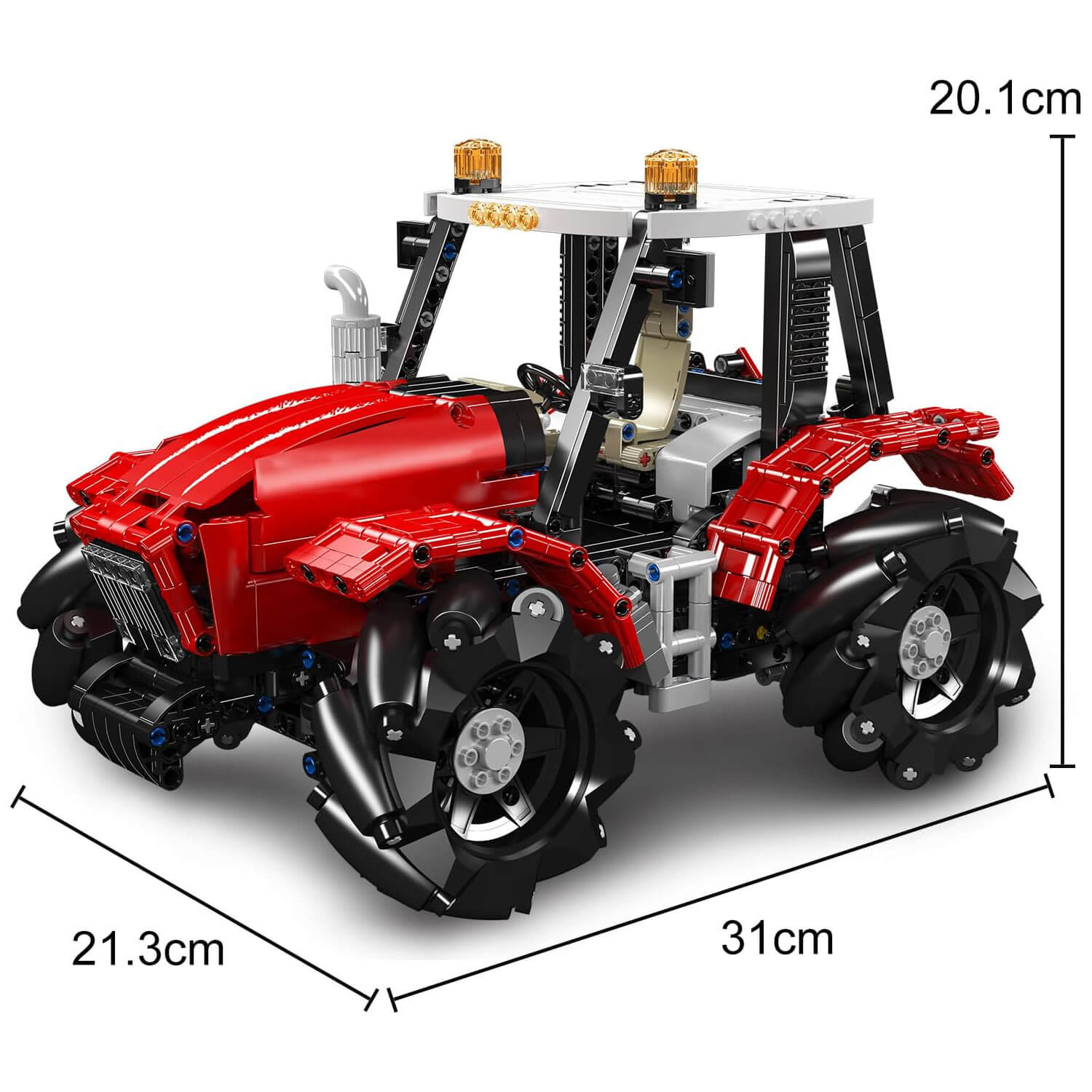 Remote Controlled Agricultural Tractor 1391pcs