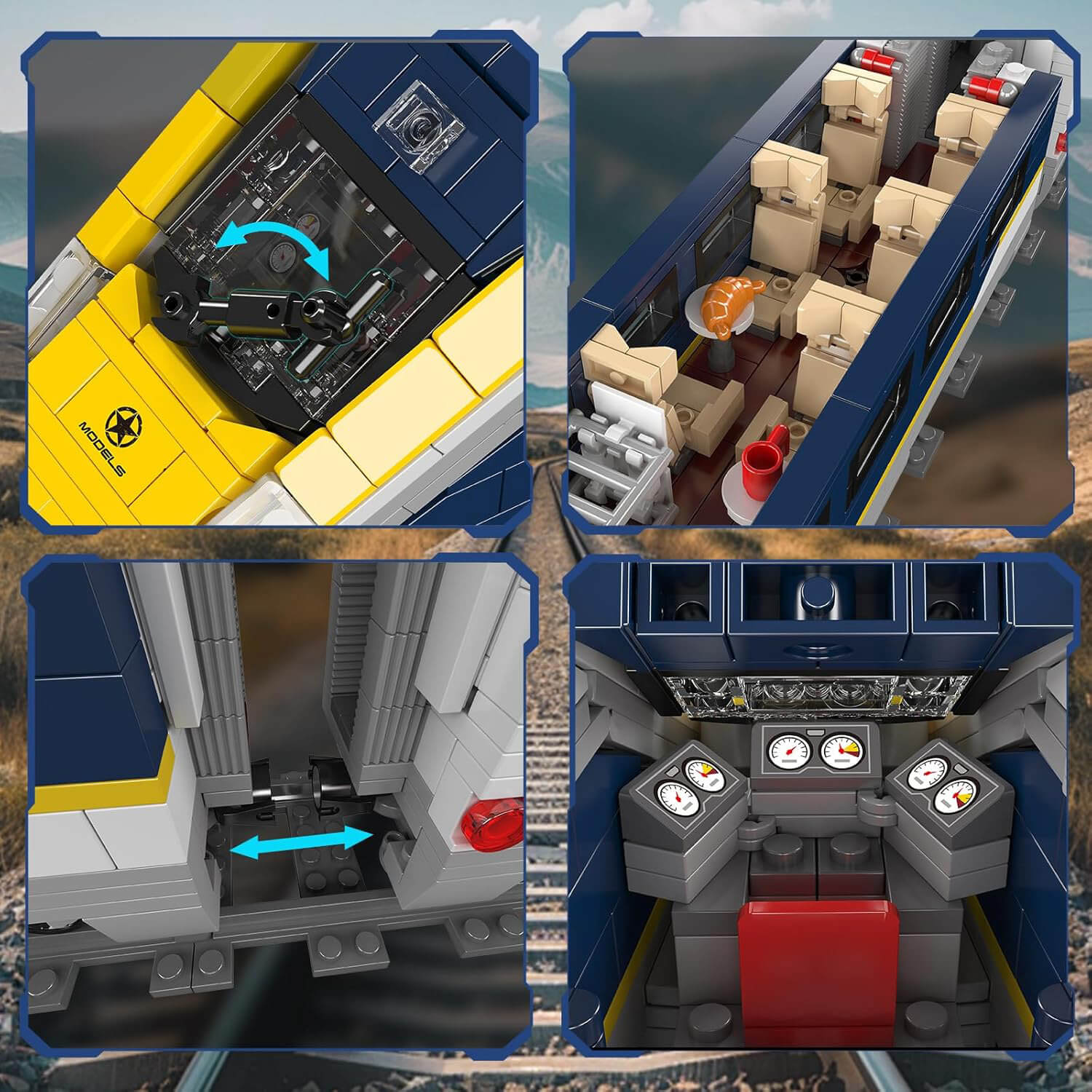 Remote Controlled Eurostar E320 1947pcs
