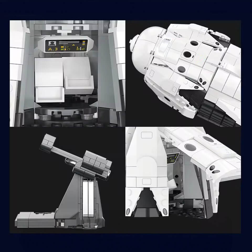 Space Capsule Explorer 849pcs