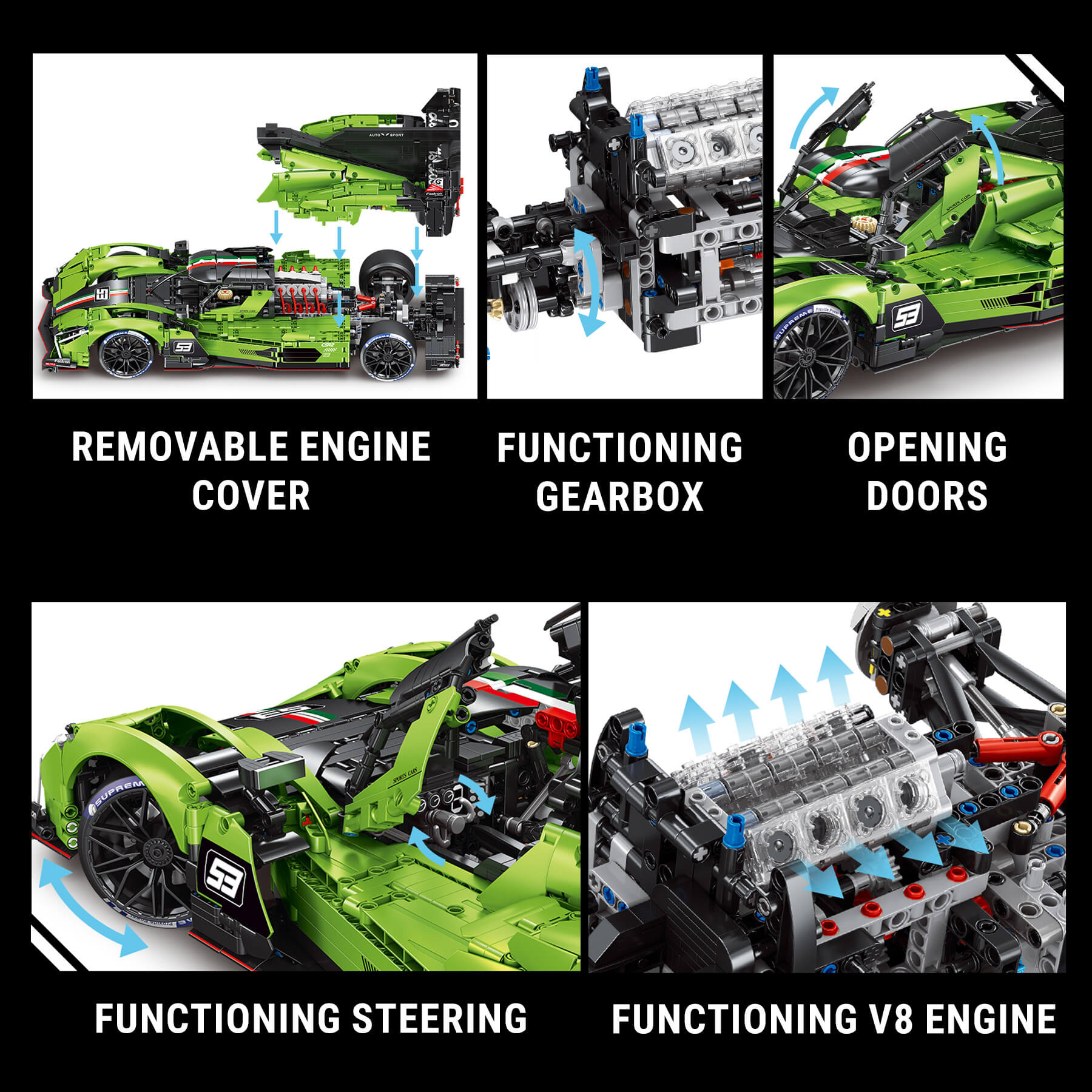 The Ultimate 2024 Endurance Bull 3770pcs