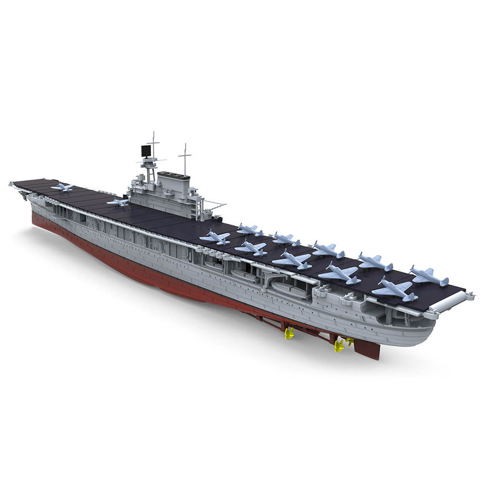 USS Enterprise CV6 Carrier 1:700 Scale - Construction Set