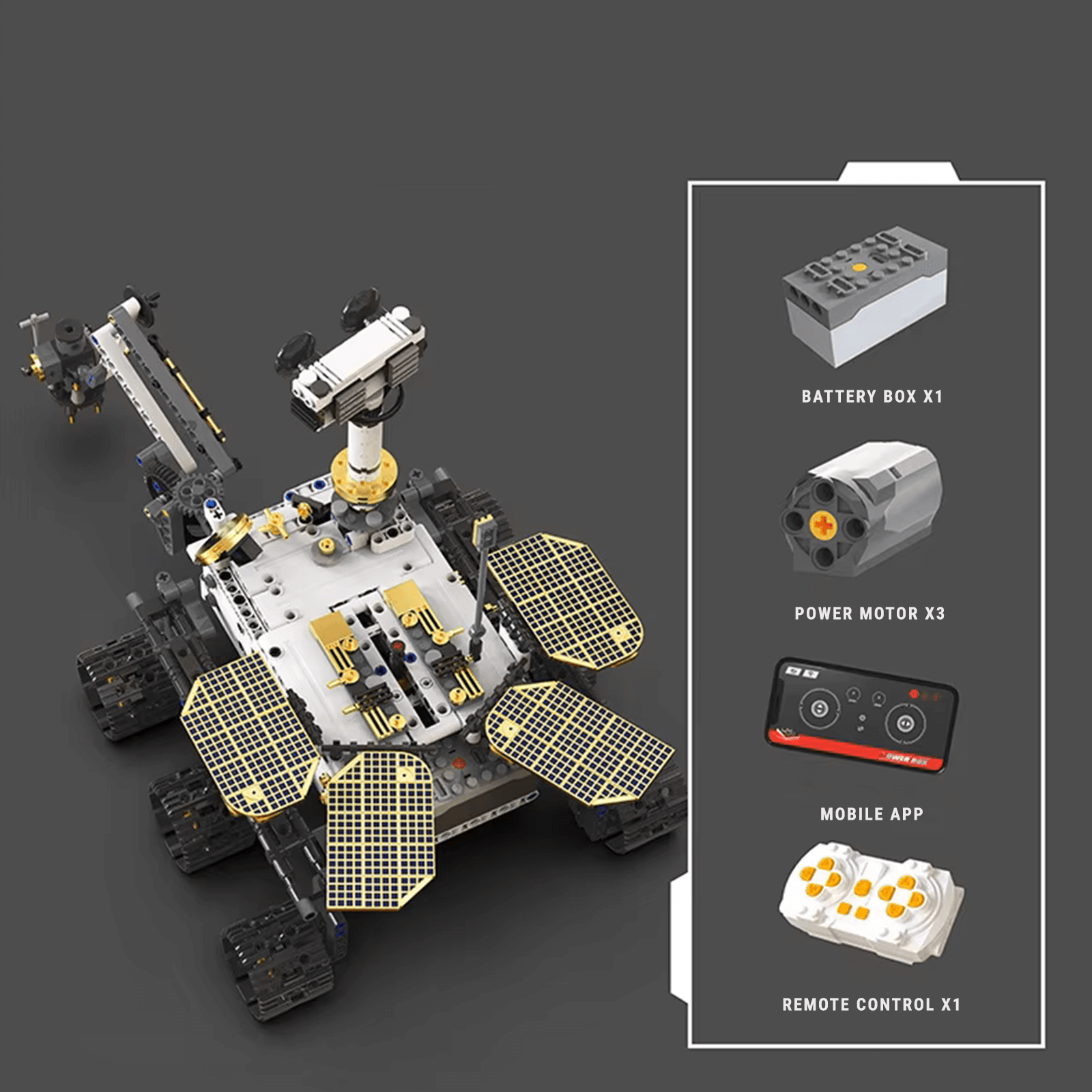 Remote Controlled Mars Rover 1006pcs