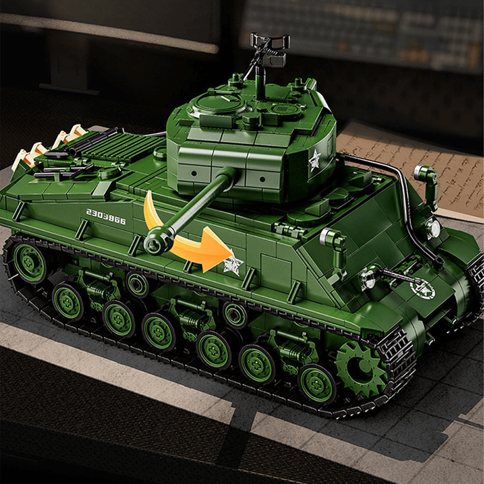 M4 Sherman Tank 1681pcs