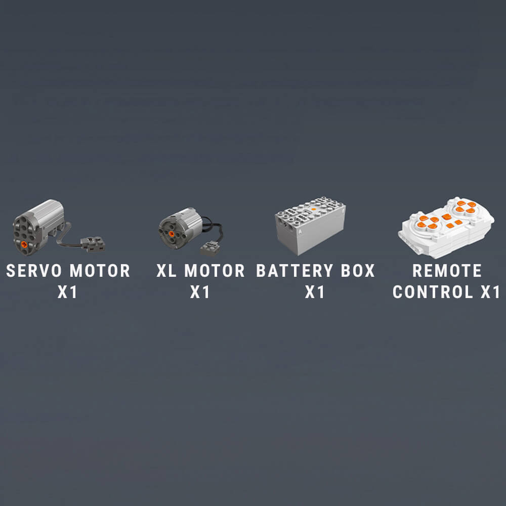 The American V24 Diesel Truck 3484pcs