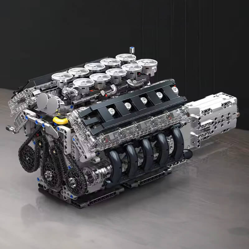 V10 Naturally Aspirated Japanese Engine 1833pcs