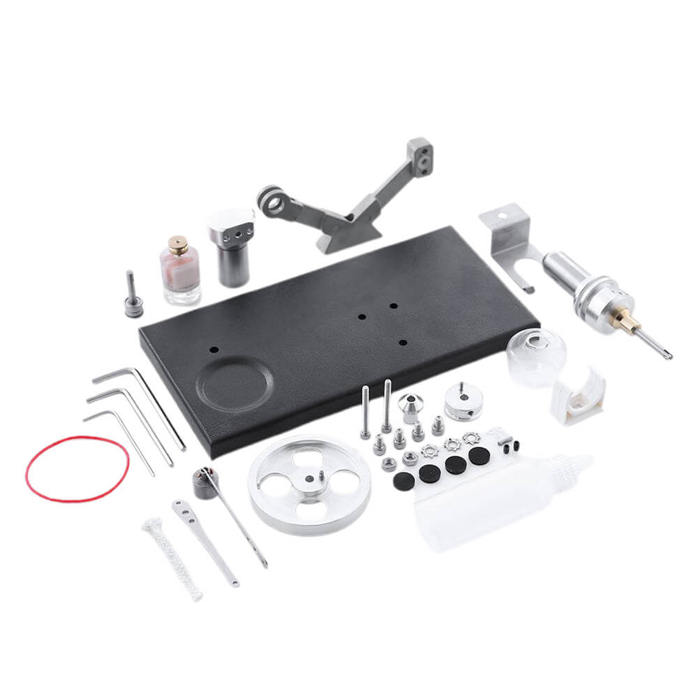 Mechanical Stirling Engine - Metal Construction Set