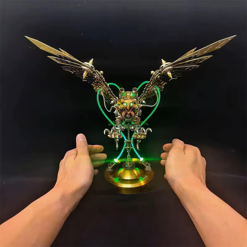 Steampunk Mechanical Eagle - Metal Construction Set