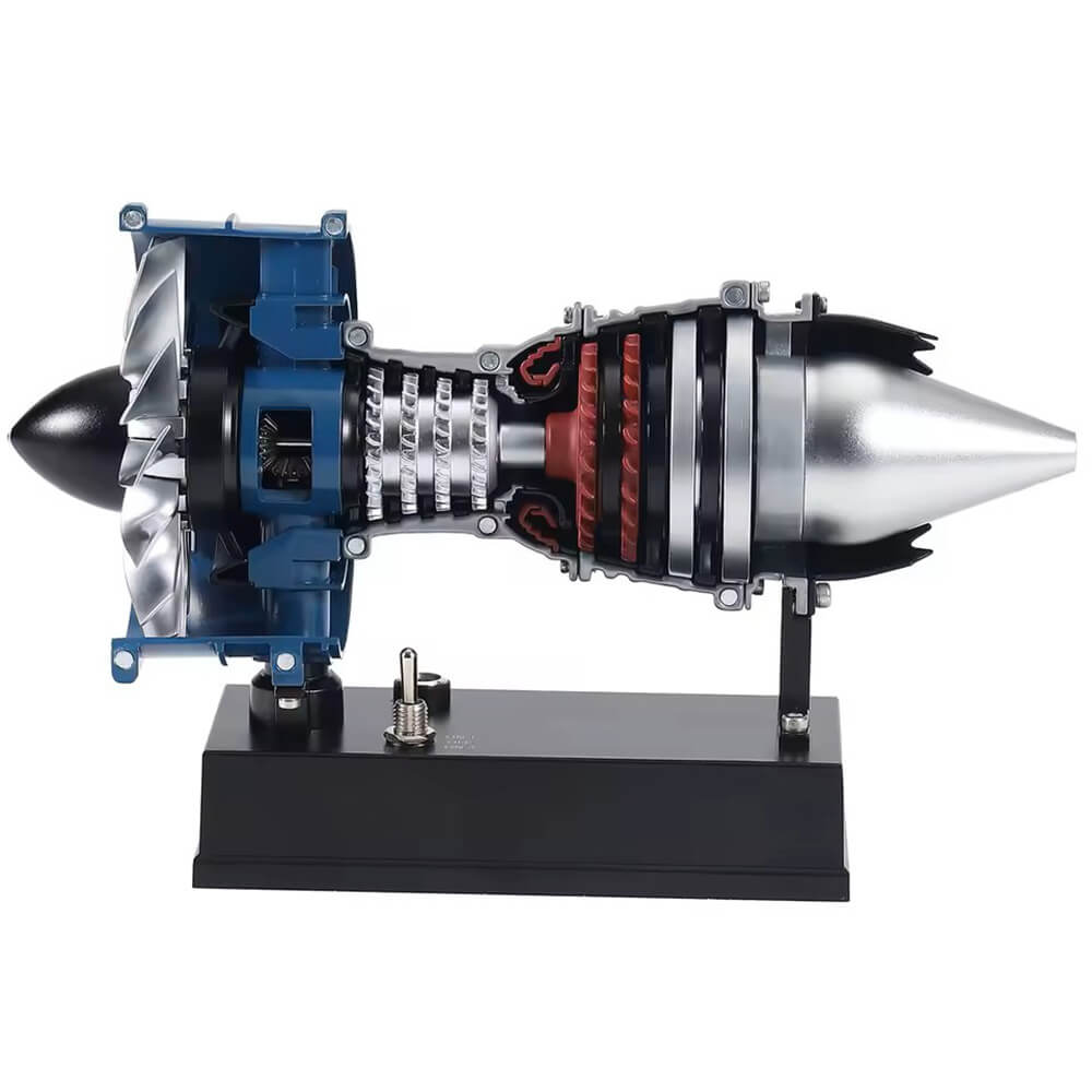 Compact Turbofan Engine - Metal Construction Set