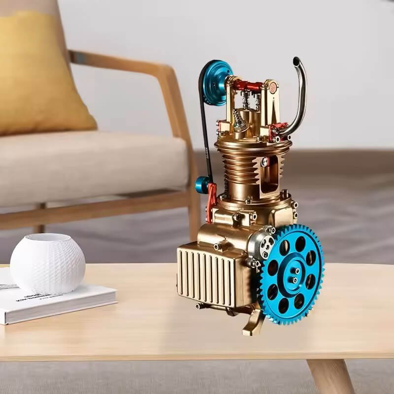 Single Cylinder Engine - Metal Construction Set
