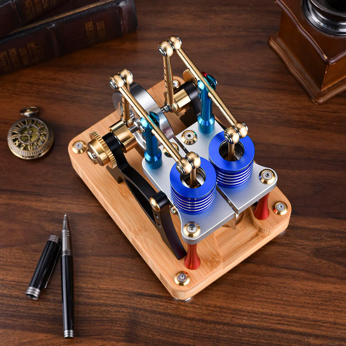 Walking Beam Stirling Engine - Metal Construction Set