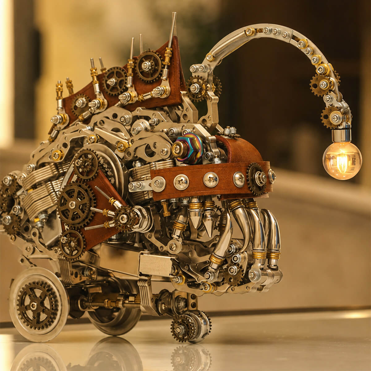 The Steampunk Anglerfish - Metal Construction Set