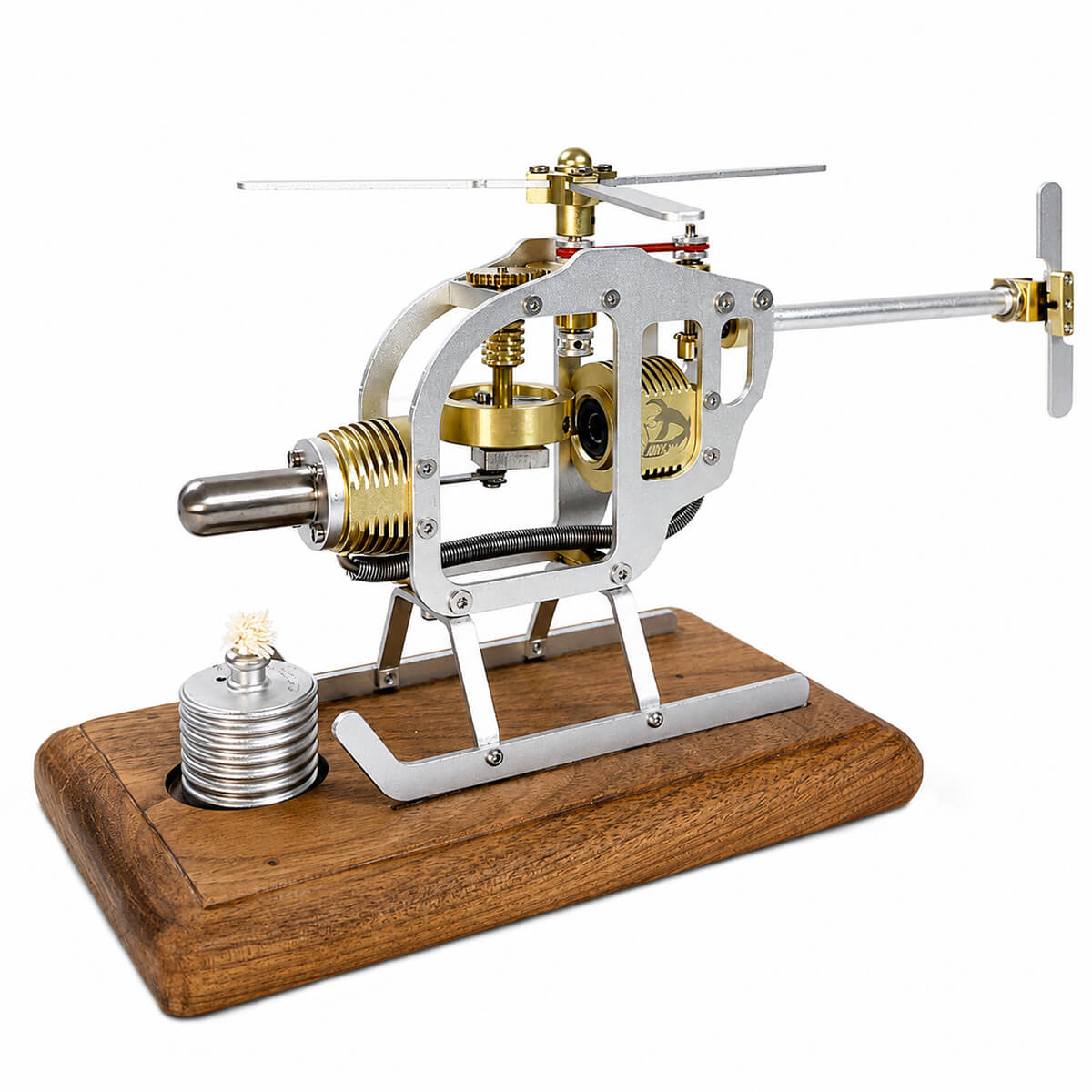 The Stirling Helicopter - Metal Construction Set