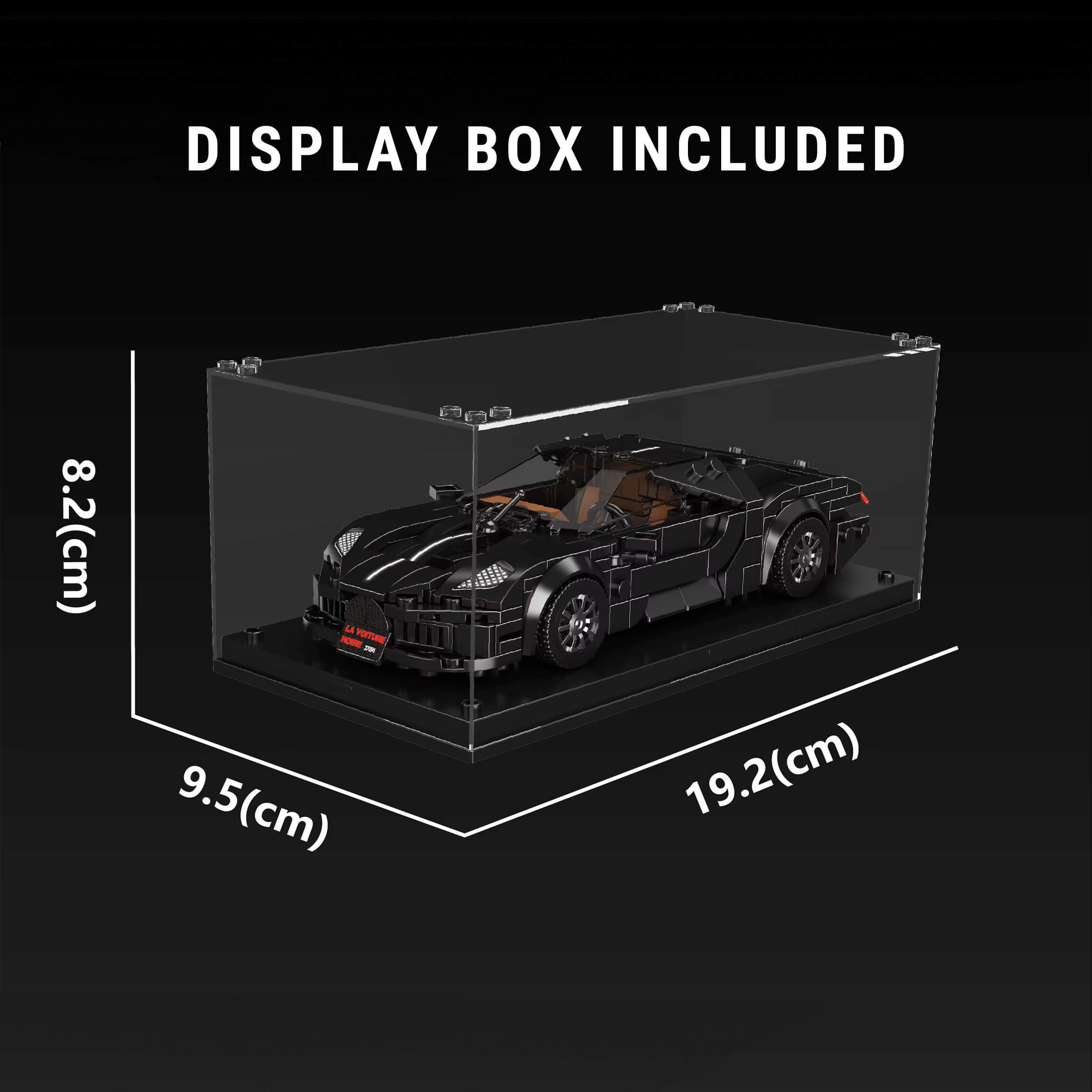 The Black Mamba Hypercar 410pcs