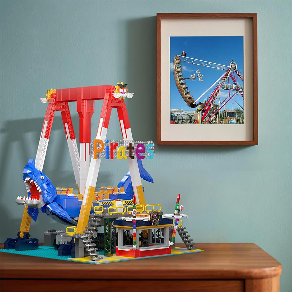 Motorised Shark Swing Ride 1921pcs