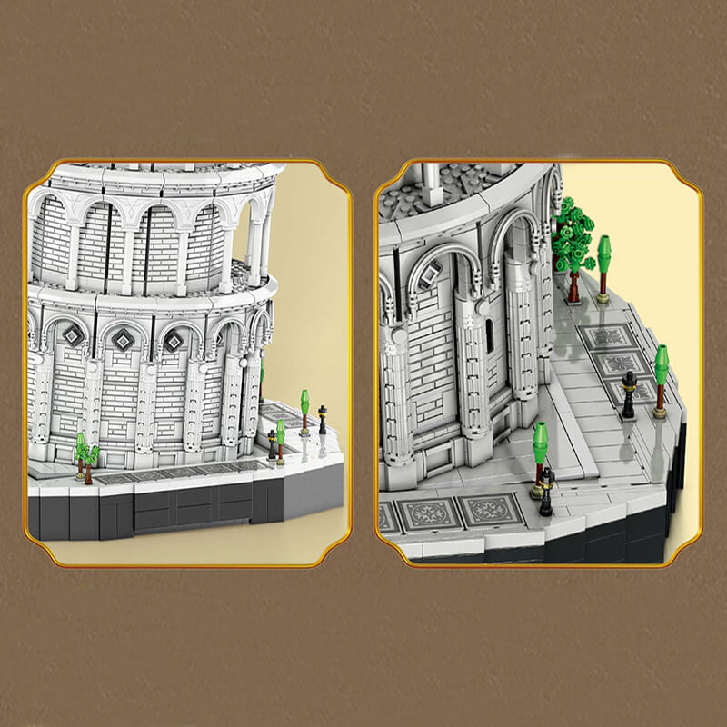 The Ultimate Leaning Tower of Pisa 7651pcs