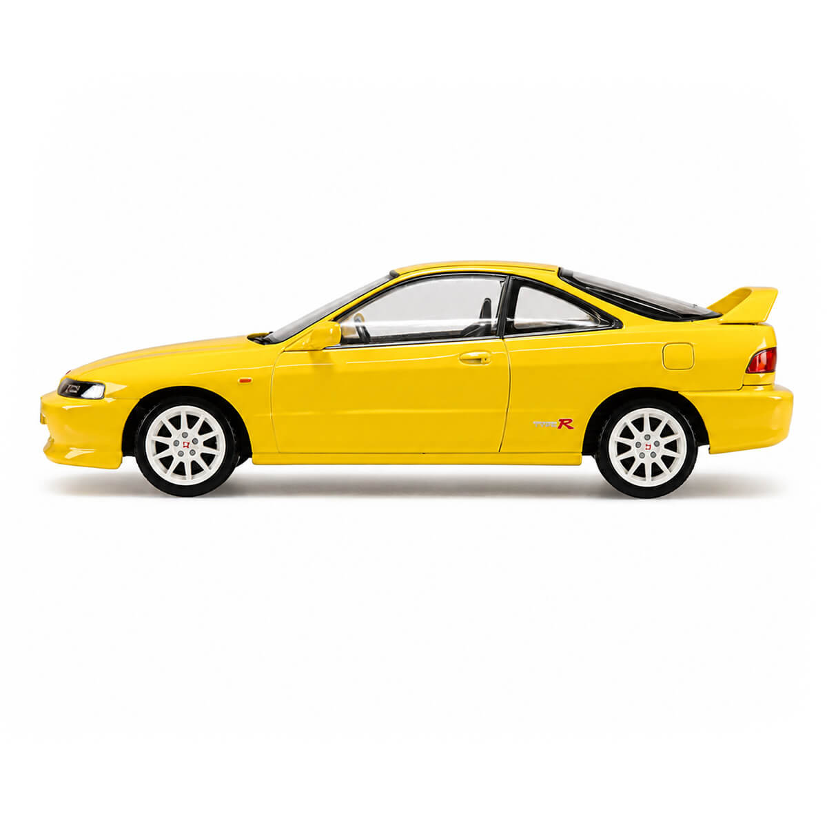 Sunlight Yellow Honda Integra Type R 1:32 Scale - Construction Set