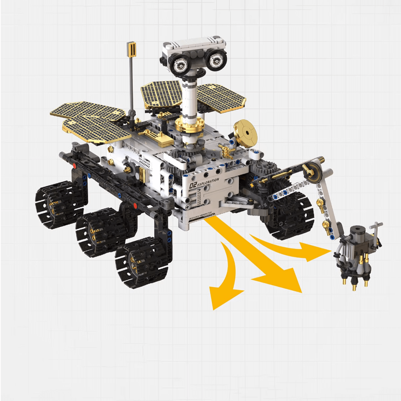 Remote Controlled Mars Rover 1006pcs