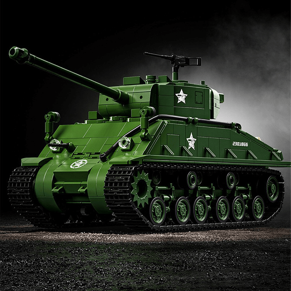 M4 Sherman Tank 1681pcs