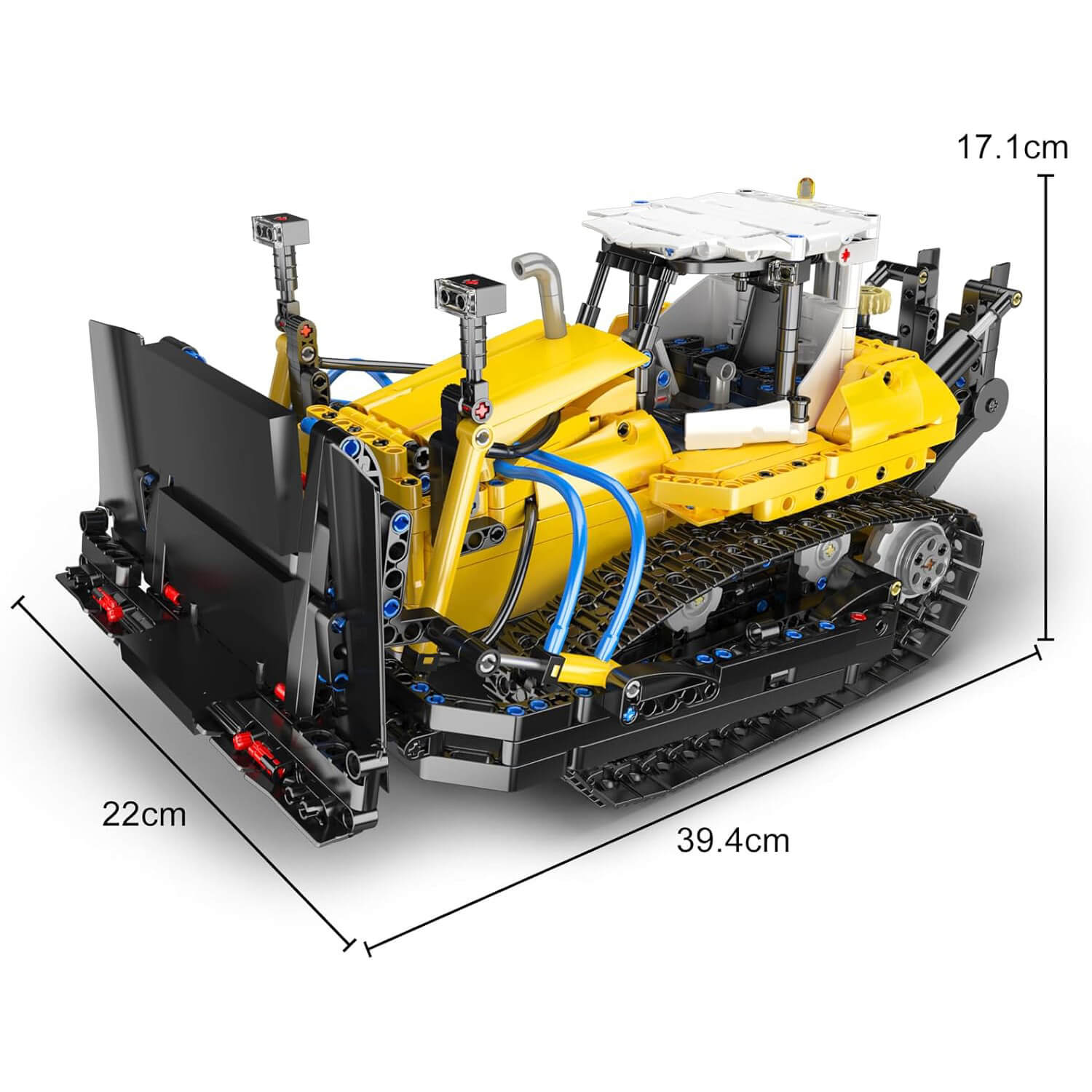 Pneumatic Bulldozer 1199pcs