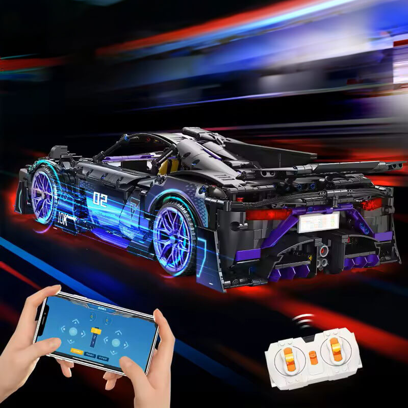 Remote Controlled German Hypercar 2243pcs