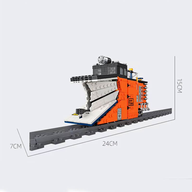 Wedge Snow Plow Train 944pcs