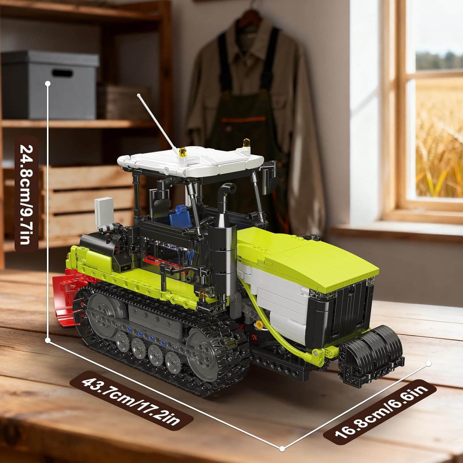 Remote Controlled Crawler Tractor 1356cs