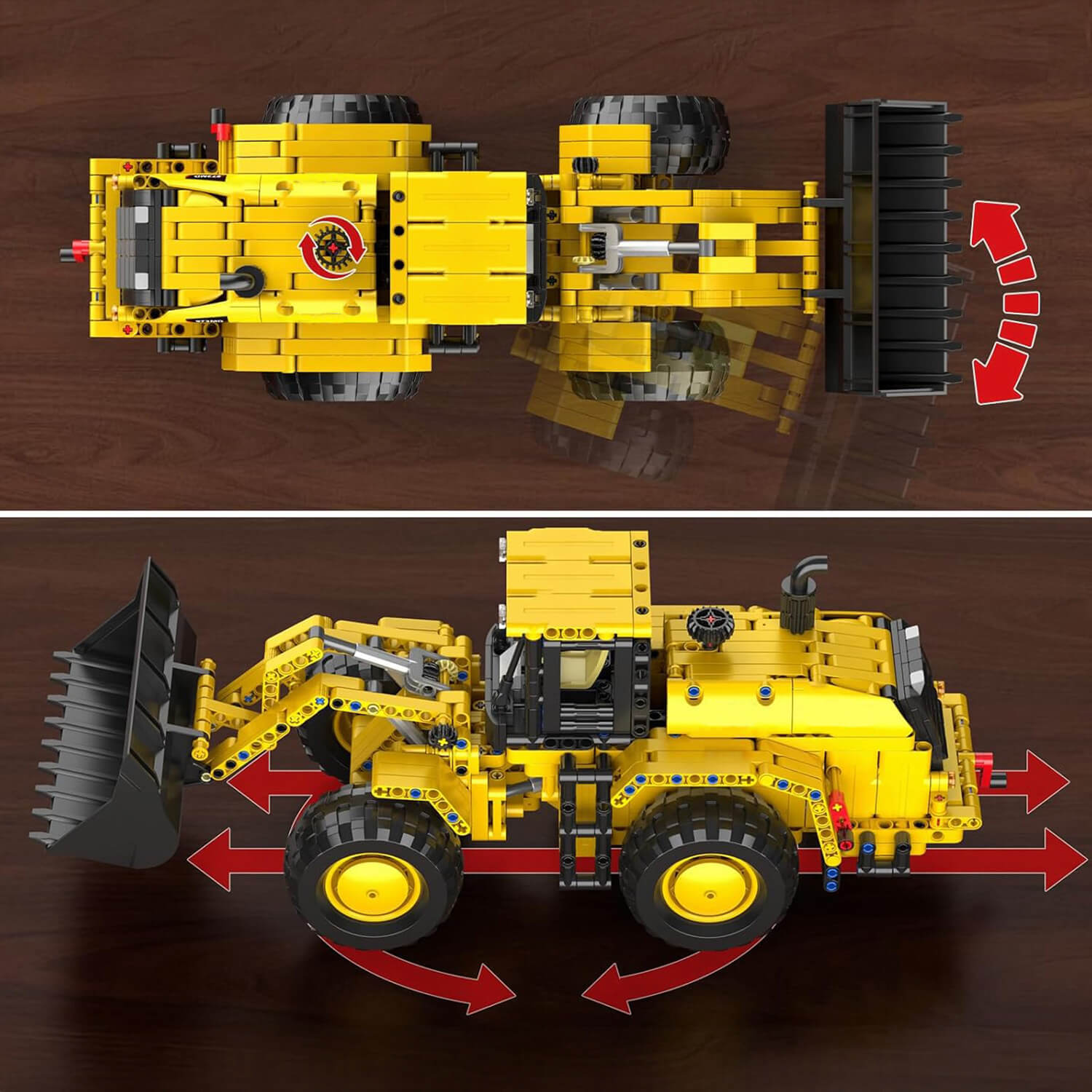 Heavy Construction Loader 909pcs
