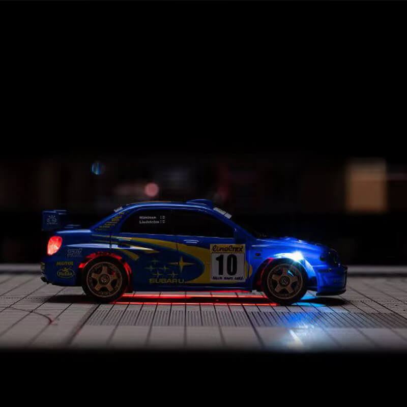Drifting Subaru WRX STI