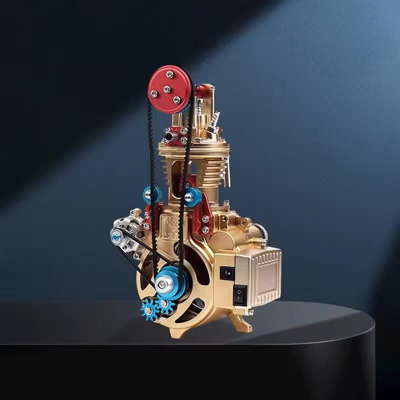 Single Cylinder Engine - Metal Construction Set