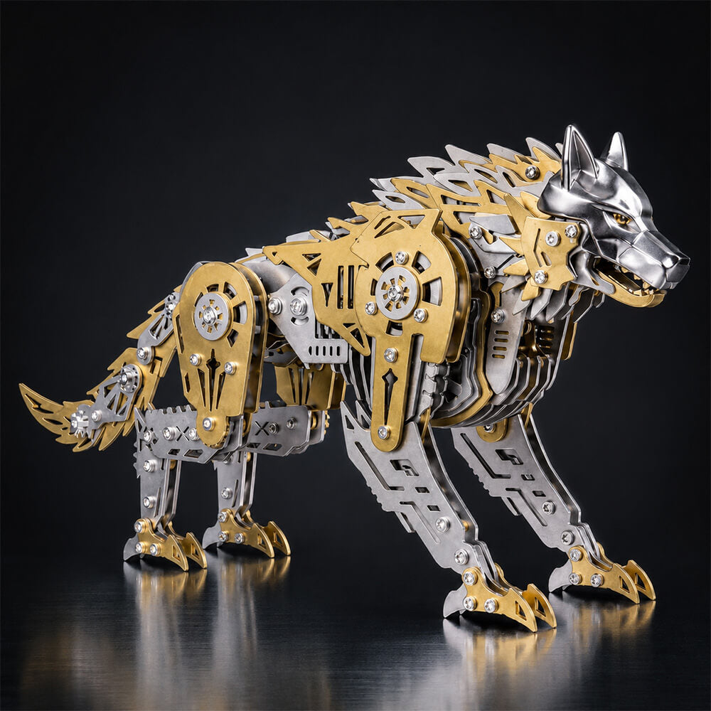 The Silverfang Wolf - Metal Construction Set