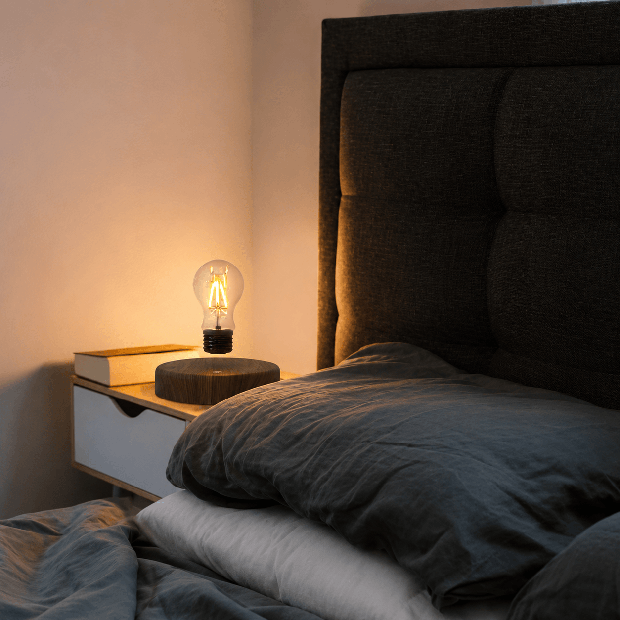 The Levitating Edison Lamp
