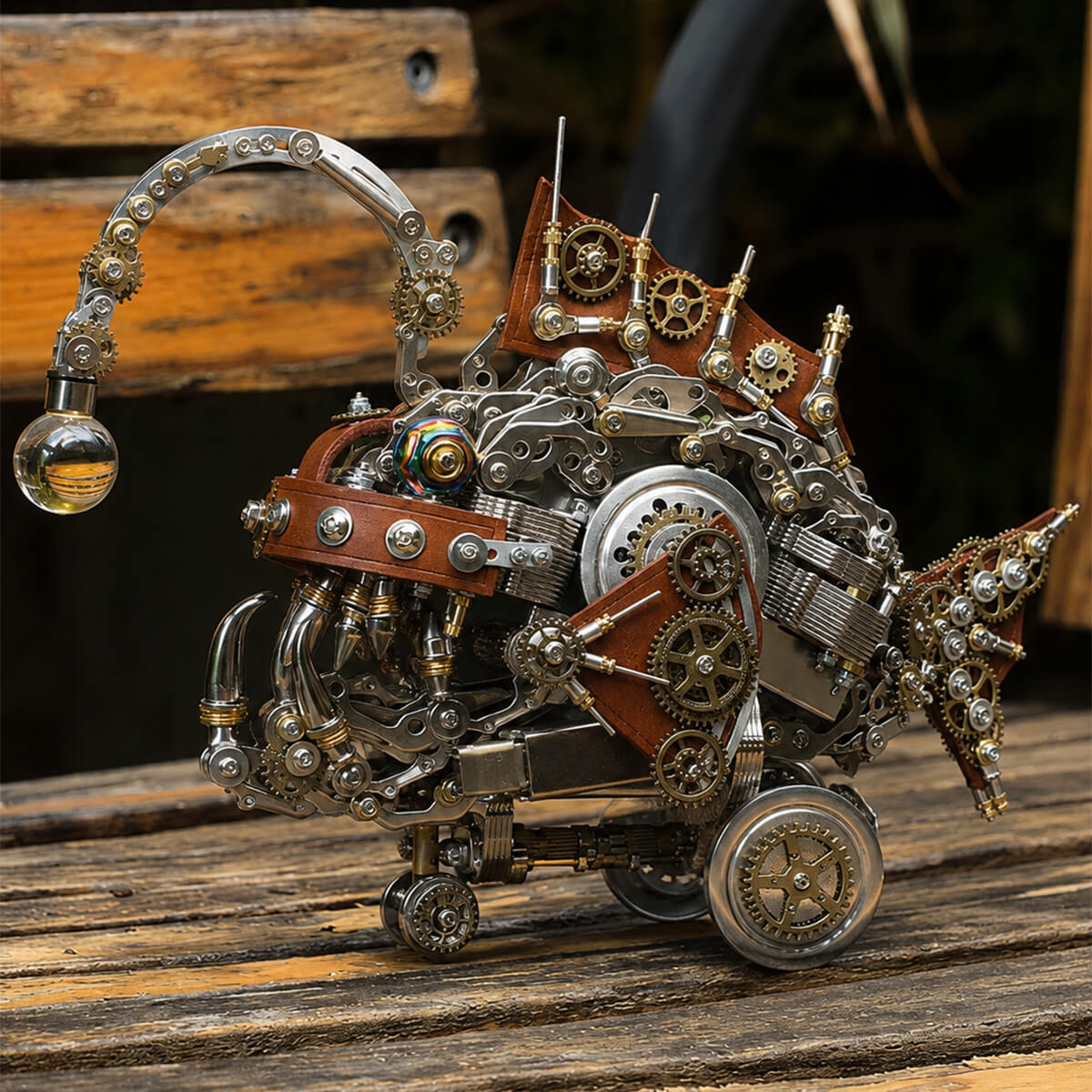 The Steampunk Anglerfish - Metal Construction Set