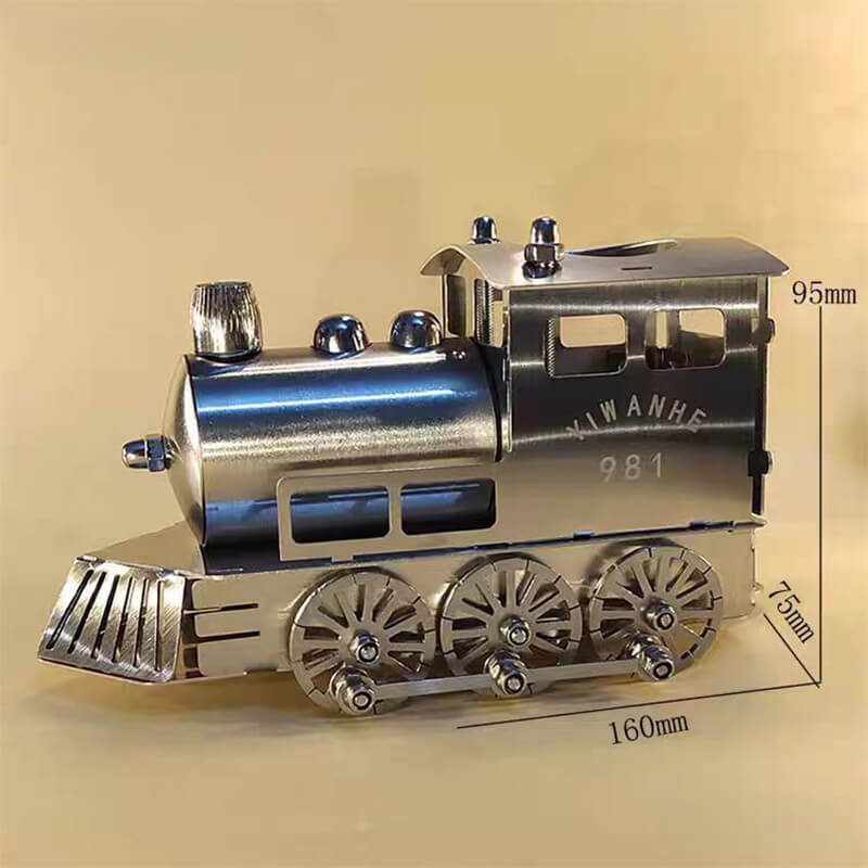 Steam Freight Train - Metal Construction Set