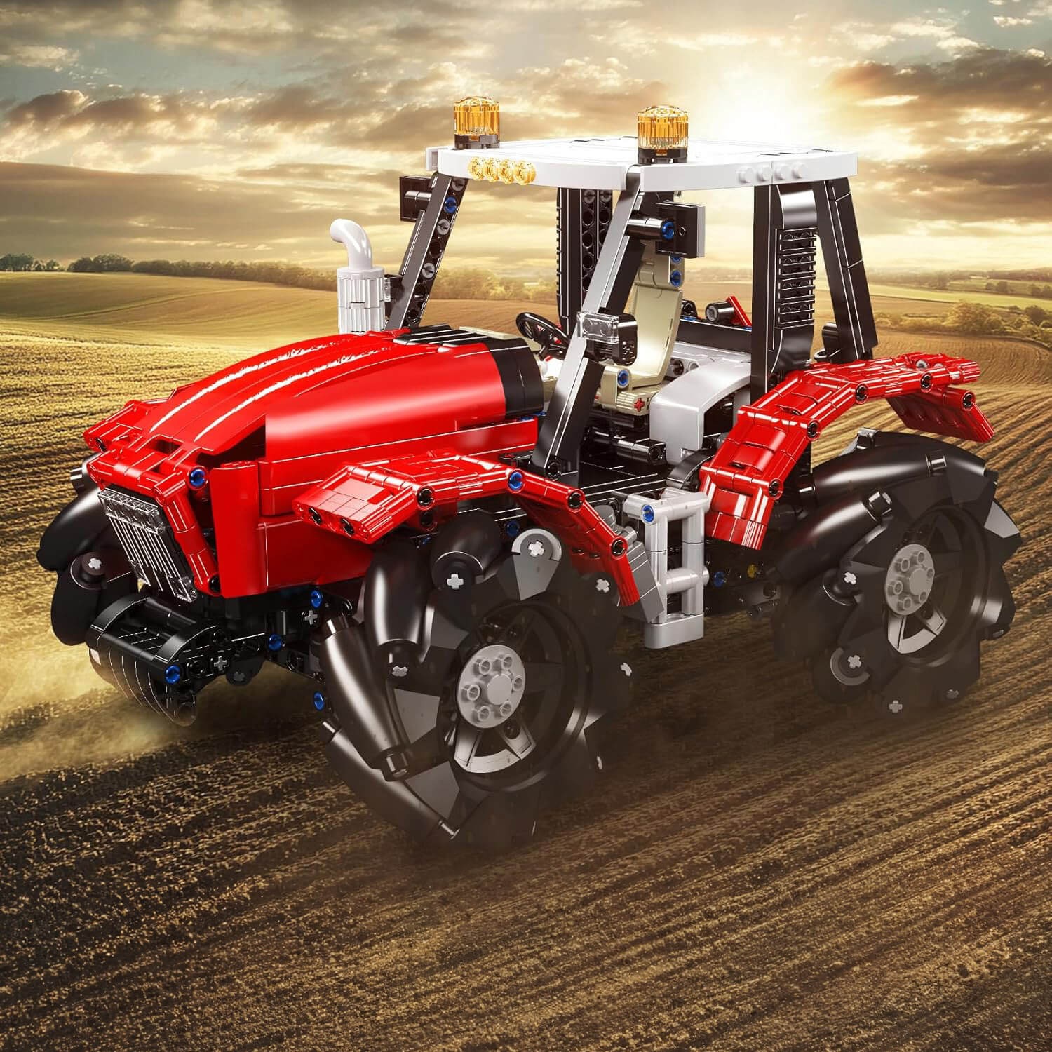 Remote Controlled Agricultural Tractor 1391pcs