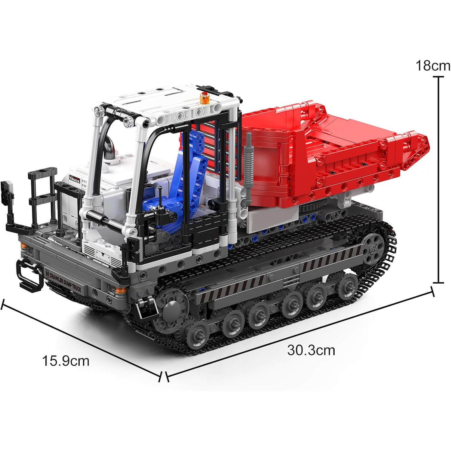 Remote Controlled Crawler Dumper 1104pcs