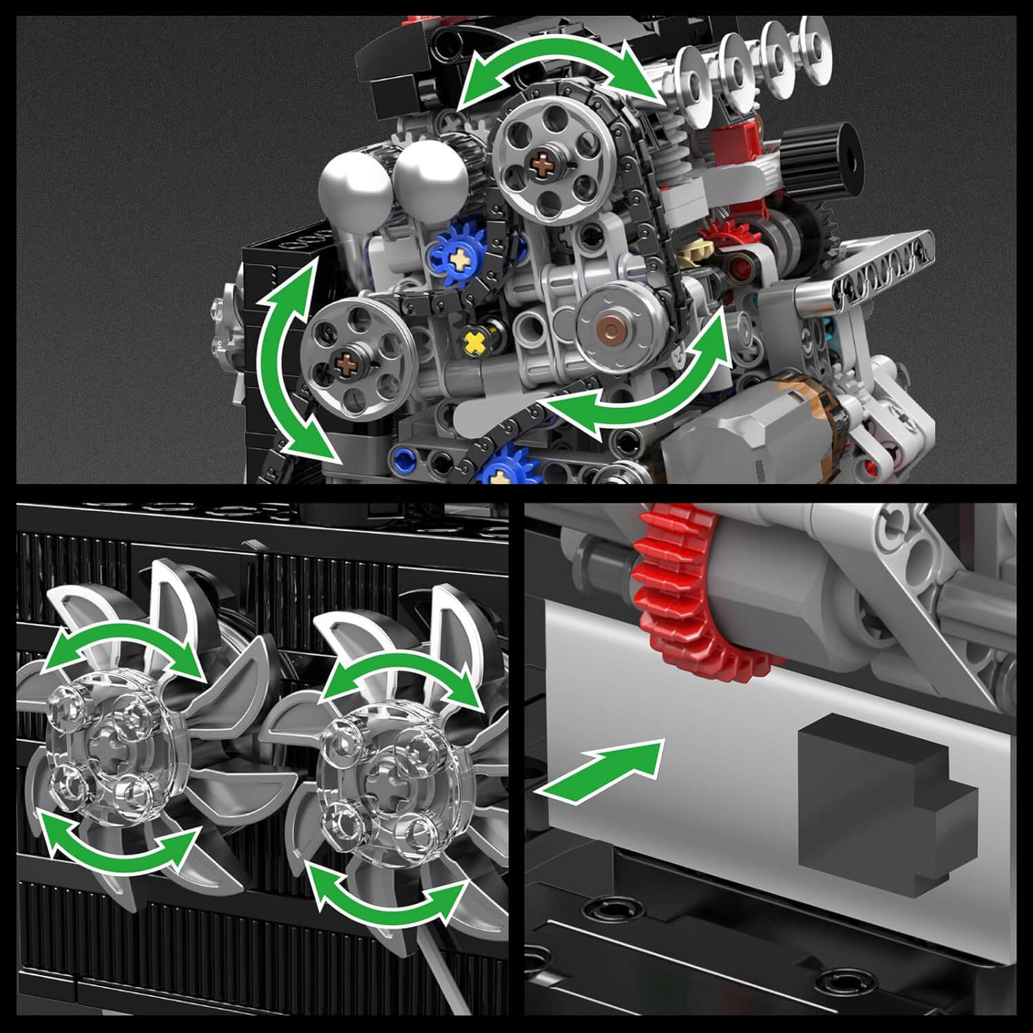 Variable Valve Timing JDM Engine 771pcs