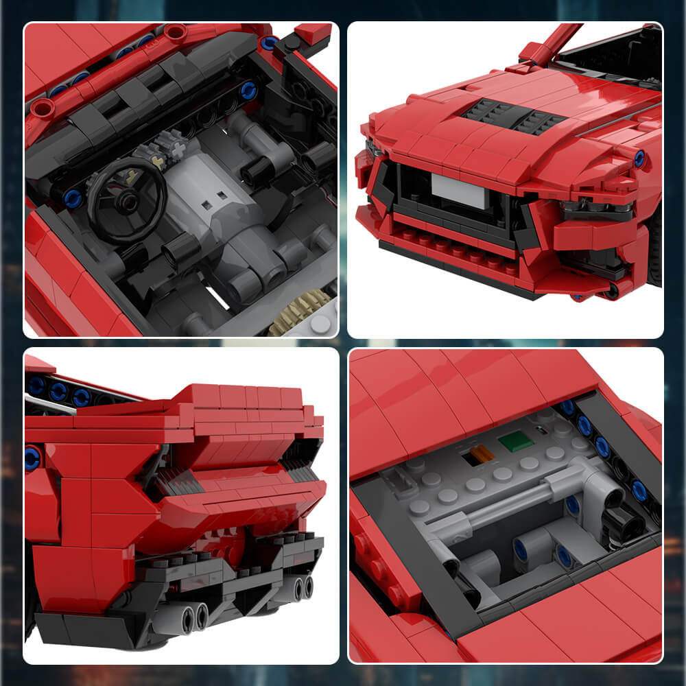 2077 Superbike 1082pcs