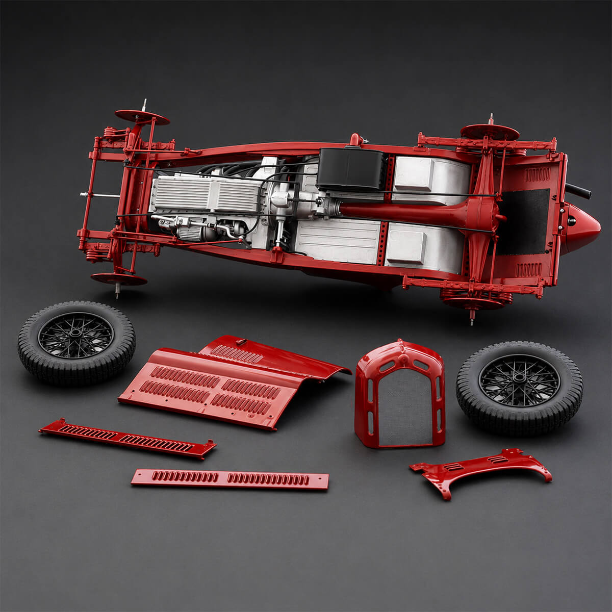 Alfa Romeo 8C2300 Monza 1:12 Scale - Construction Set