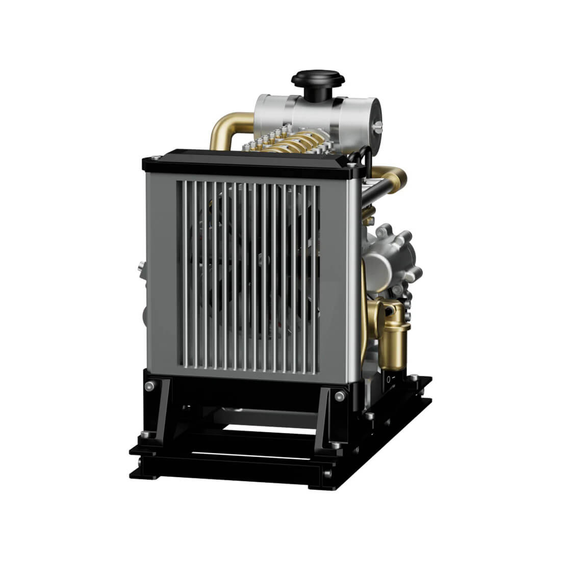 Classic Diesel Engine - Metal Construction Set