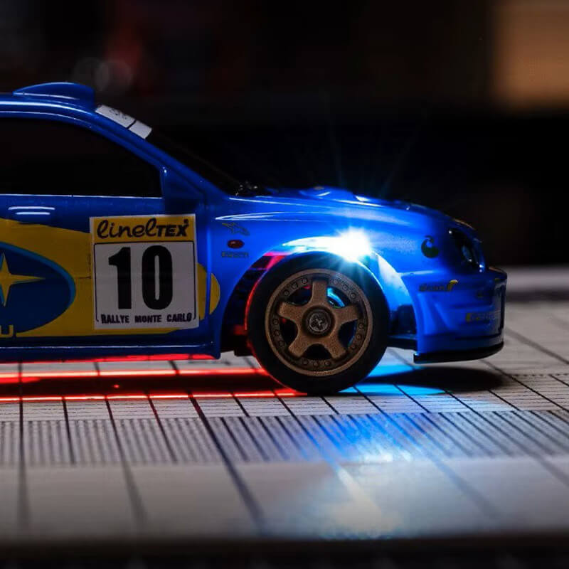 Drifting Subaru WRX STI