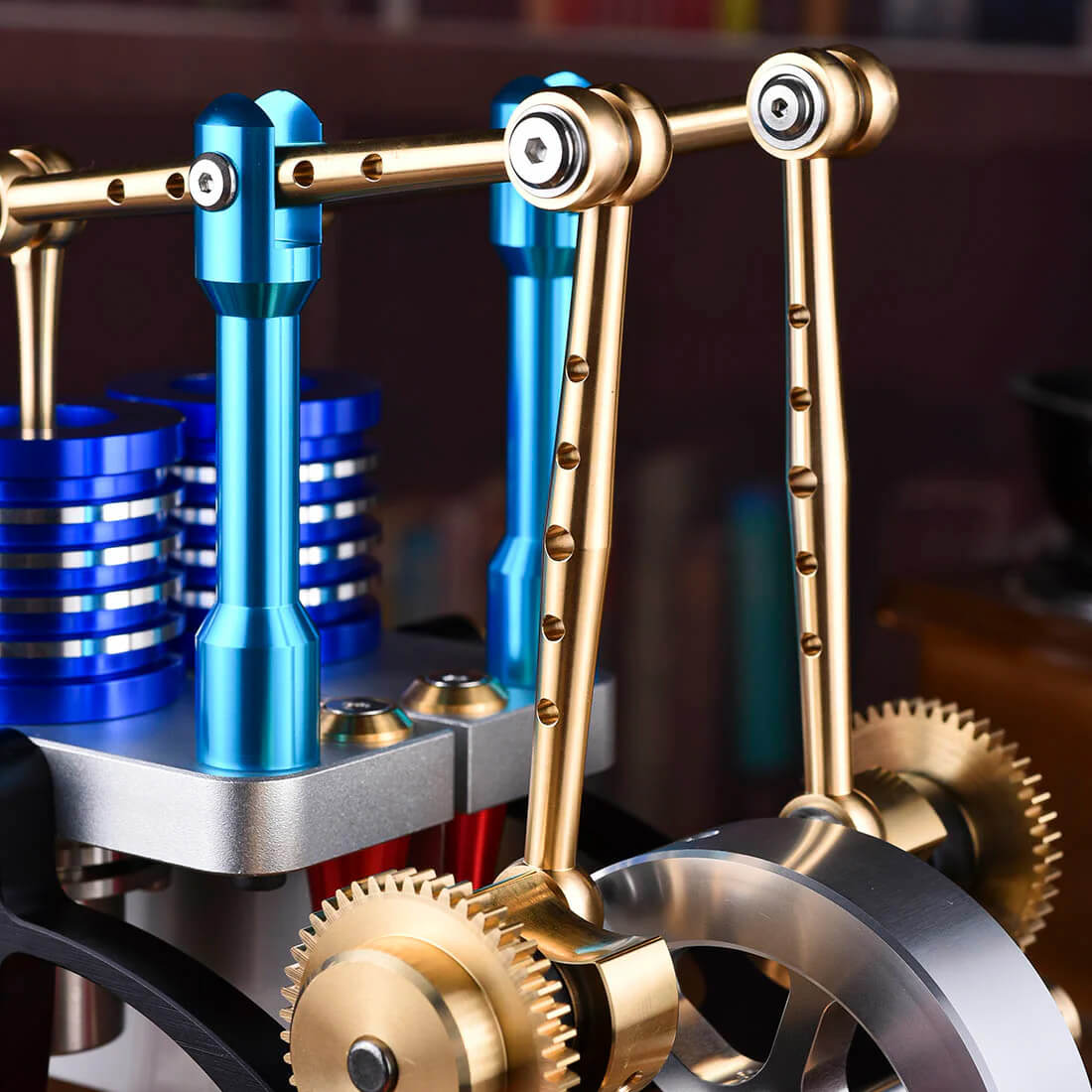 Walking Beam Stirling Engine - Metal Construction Set