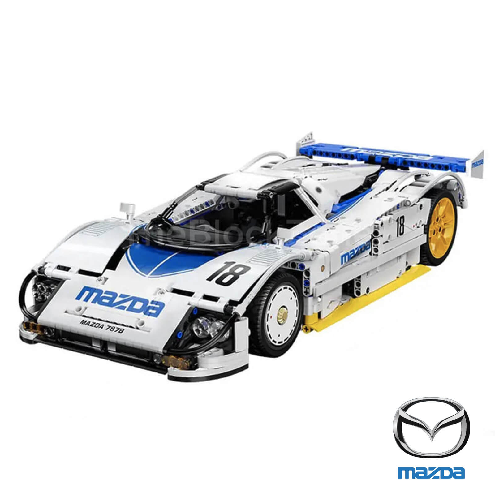 Remote Controlled Mazda 787B 1796pcs