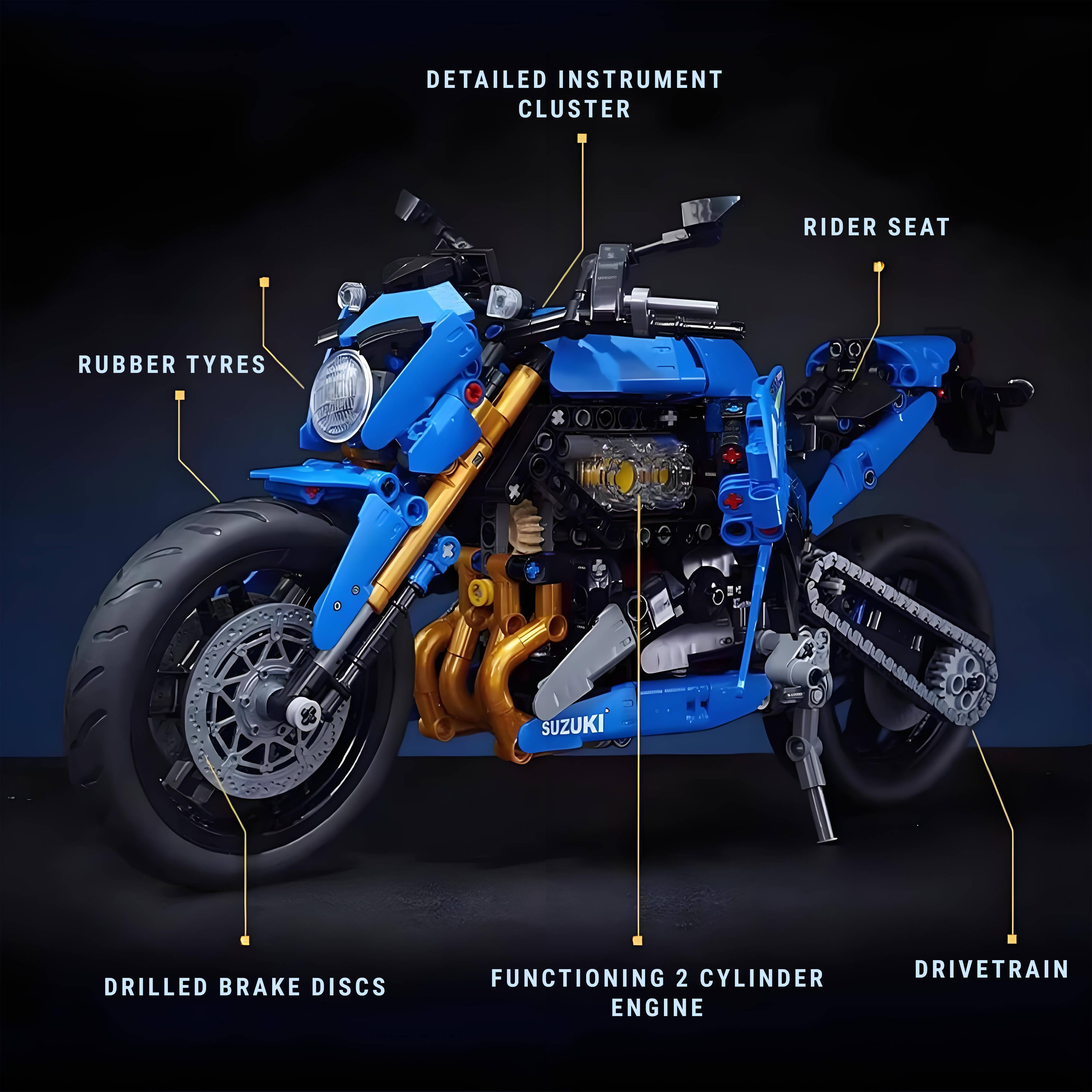 Suzuki GSX-S1000 1016pcs