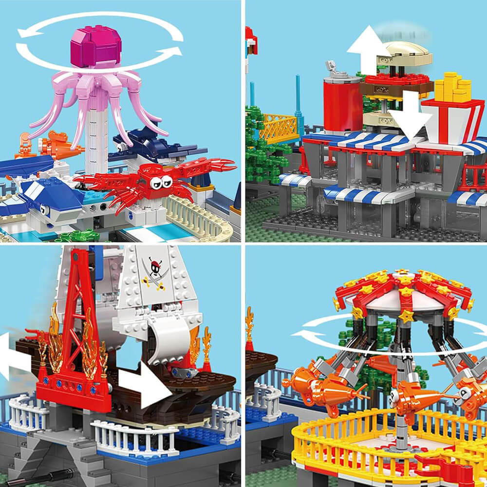 The Ultimate Motorised Amusement Park 5219pcs
