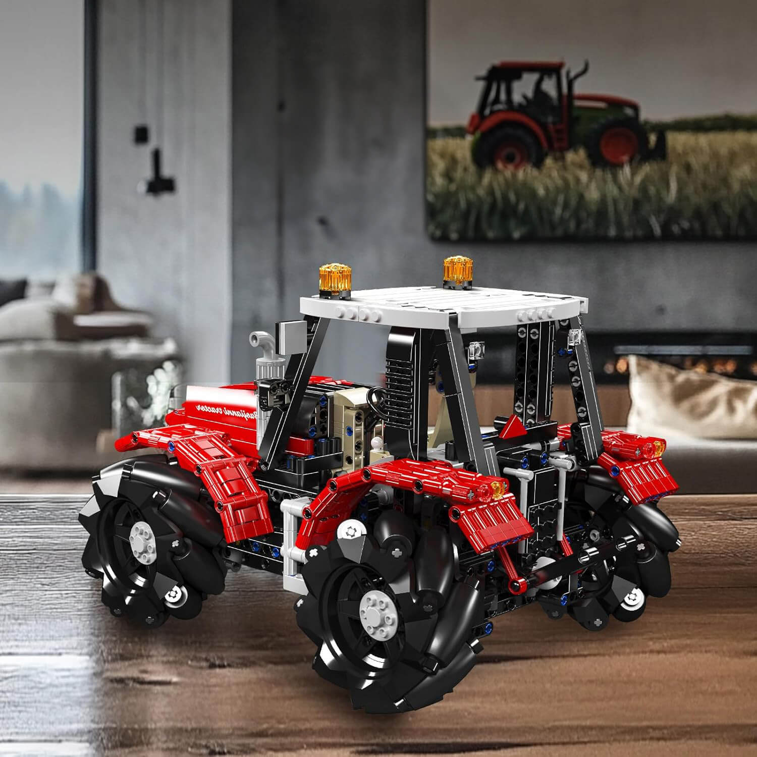 Remote Controlled Agricultural Tractor 1391pcs