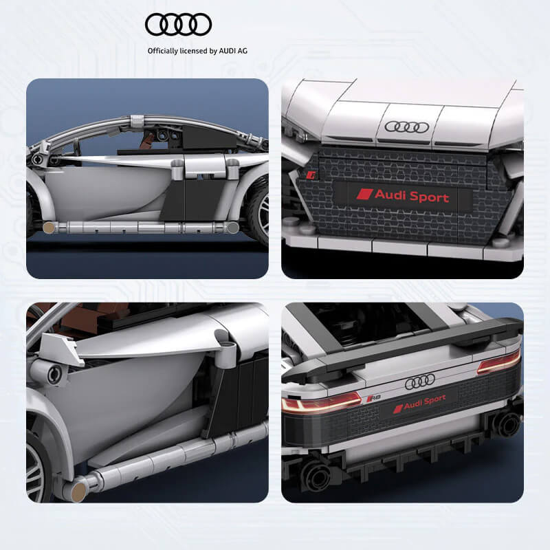 Remote Controlled Audi R8 Coupe 535pcs