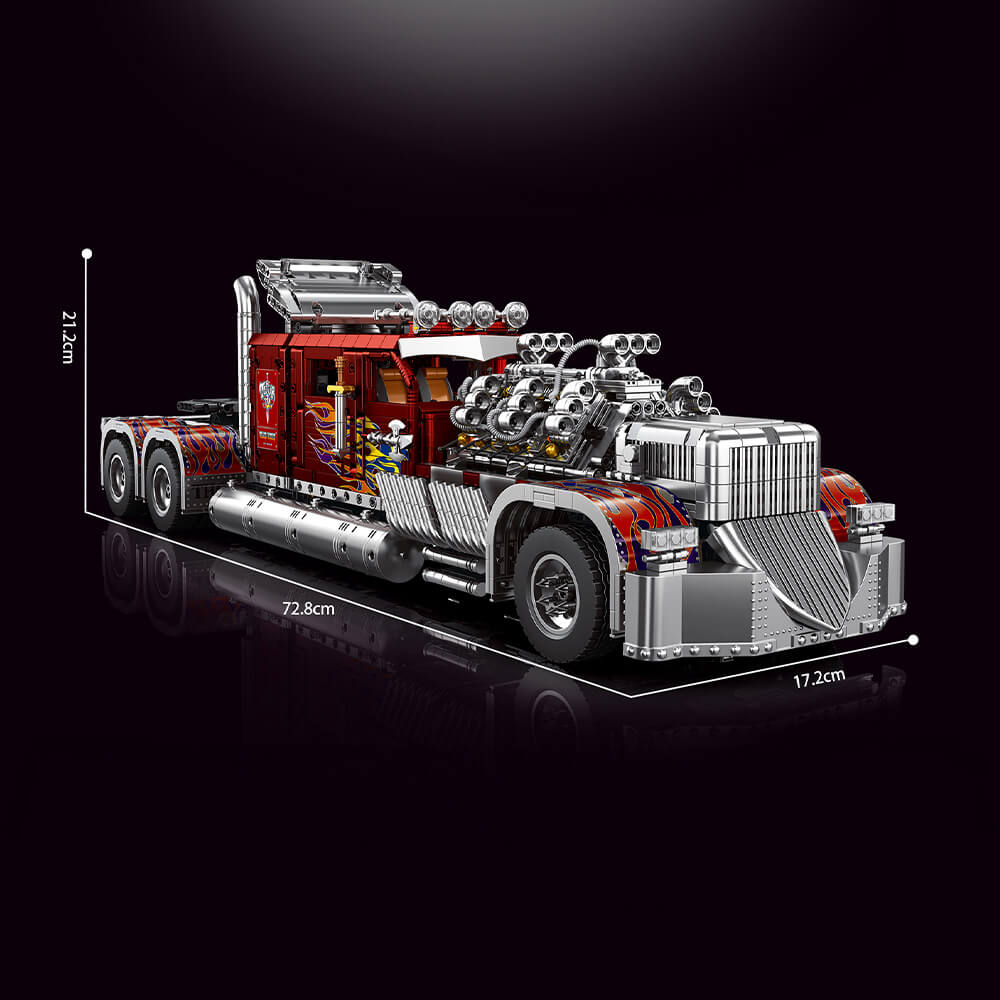 The American V24 Diesel Truck 3484pcs