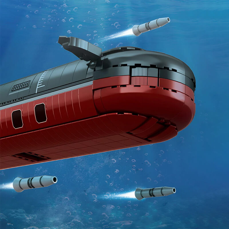 Project 941 Akula Nuclear Submarine 2894pcs