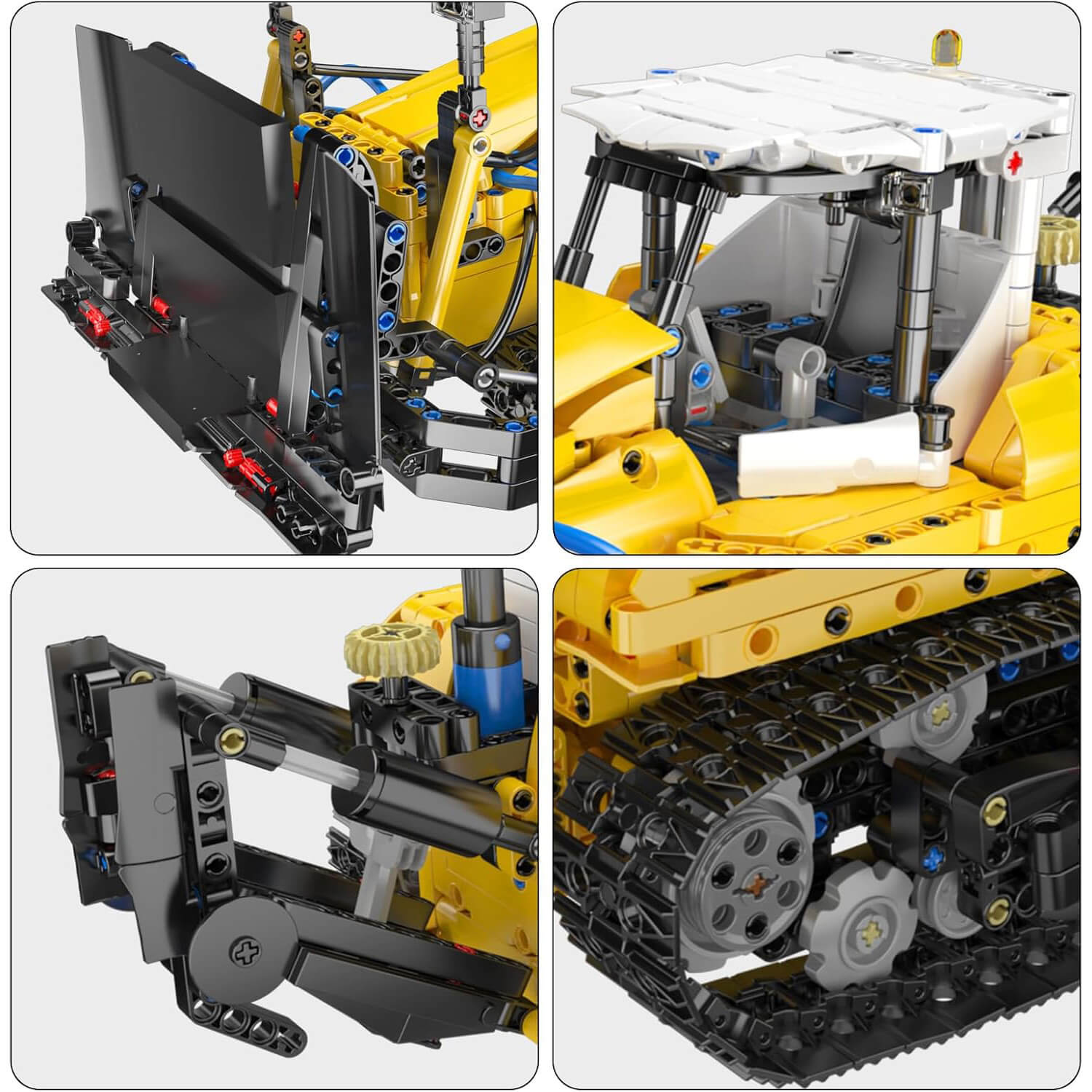 Pneumatic Bulldozer 1199pcs