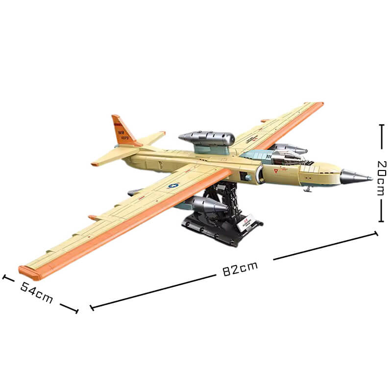 Lockheed U-2 Reconnaissance Aircraft 1362pcs